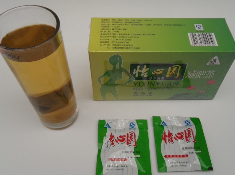 怡心园保健茶　减肥茶　纯正中草药　女人好 减肥茶